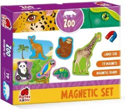 Zestaw magnesów. Zoo