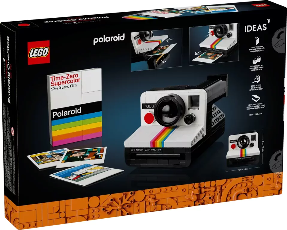 LEGO®. Polaroid Onestep SX-70 21345 - tantis.pl