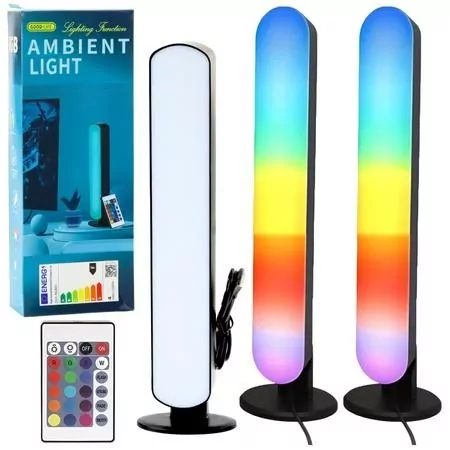 Zestaw Lampy Ambient RGB LED Gamingowe na Biurko P - tantis.pl