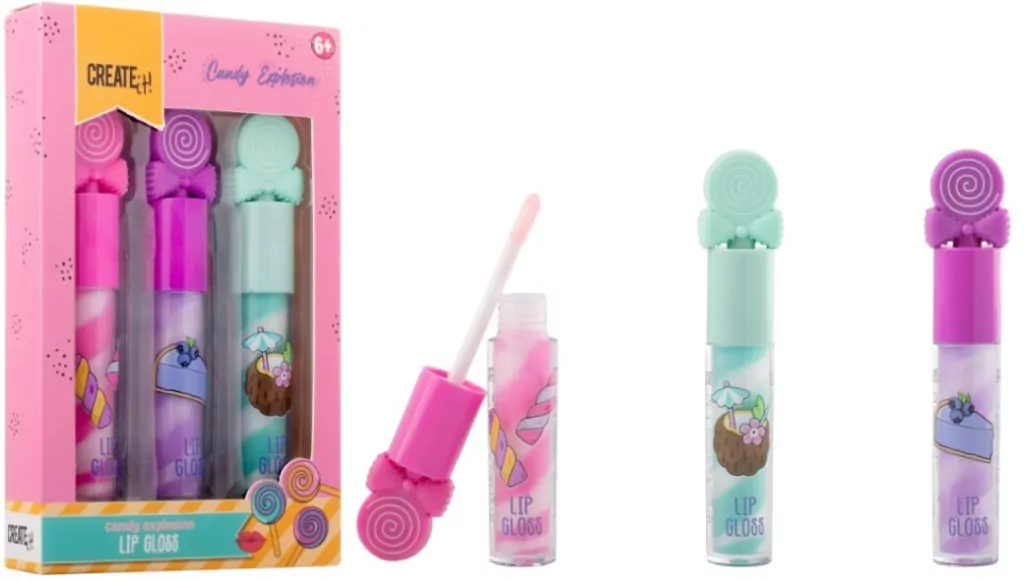 Zestaw błyszczyków Candy CREATE IT! - tantis.pl