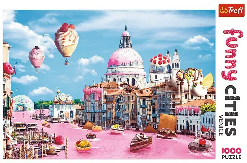 Puzzle 1000. Słodycze w Wenecji. 10598 - tantis.pl