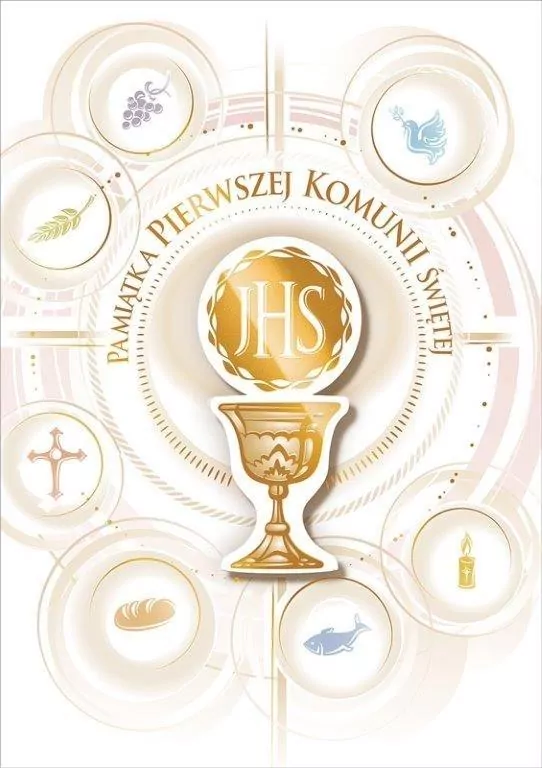 Kartka okolicznościowa Komunia - tantis.pl