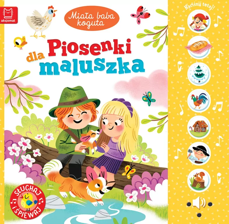 Piosenki dla maluszka. Miała baba koguta - tantis.pl
