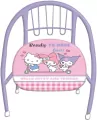 Krzesełko dziecięce metalowe Hello Kitty - tantis.pl