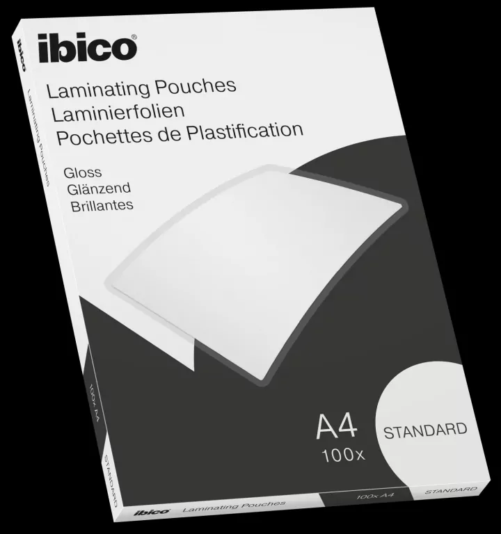 FOLIA DO LAMIN A4 125MIC IBICO OP100ARK - tantis.pl