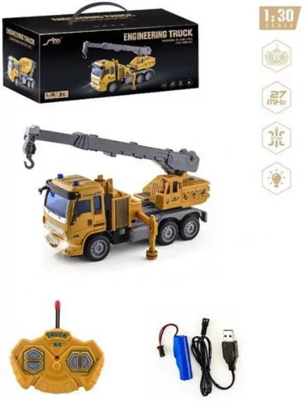 Dźwig R/C + ładowarka + św/dź - tantis.pl
