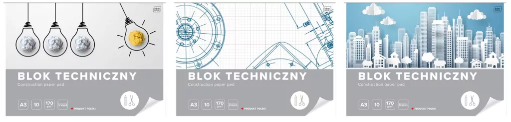 Blok techniczny A3/10K - tantis.pl