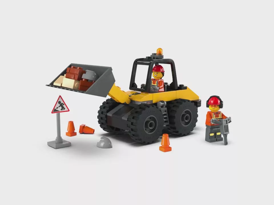 LEGO® City. Żółta ładowarka kołowa 60450 - tantis.pl