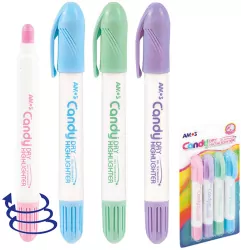 Zakreślacz w sztyfcie 4 kolory AMOS
