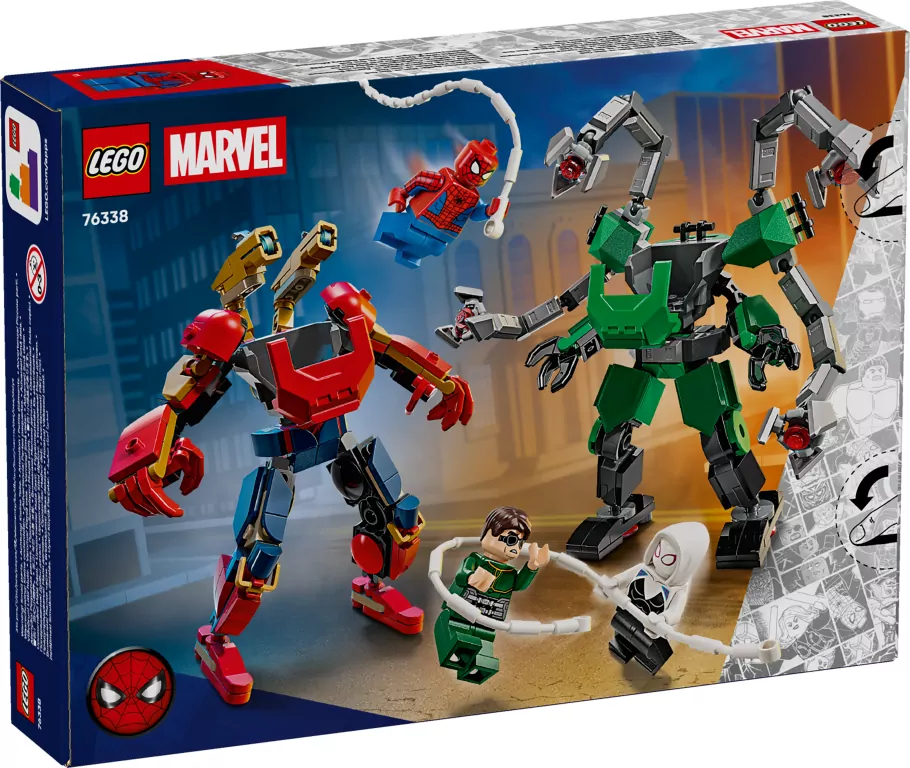 LEGO® Marvel.  Bitwa mechów: Spider-Man 76338 - tantis.pl