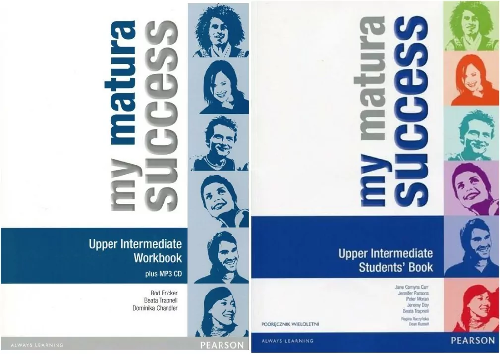 My Matura Success. Upper Intermediate. Students' Book (Podręcznik) / Workbook (Ćwiczenia). Szkoła ponadgimnazjalna. Język angielski. - tantis.pl