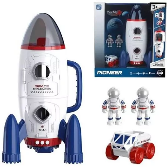 Zestaw duża rakieta i 2 kosmonautów - tantis.pl