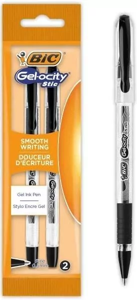 Długopis żelowy BIC Gel-ocity Stic 0.5mm czarny pouch - tantis.pl