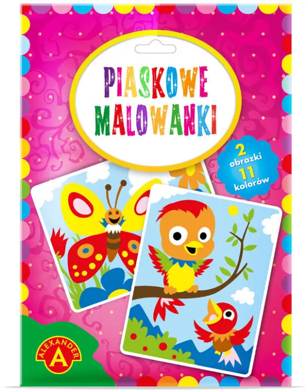 Piaskowe malowanki. Ptaszki i Motyle - tantis.pl