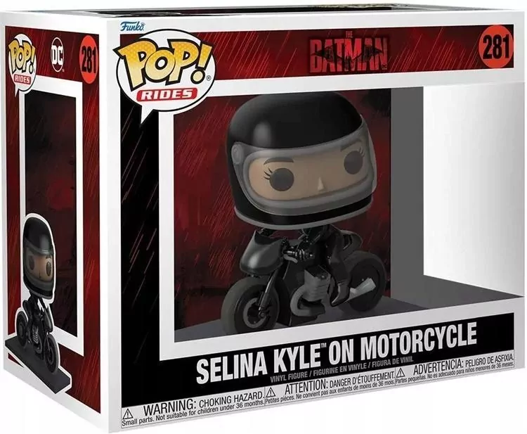 Funko POP Rides: Batman - Selina Kyle on Motorcycle - tantis.pl