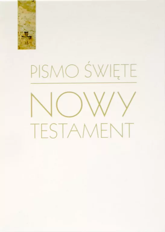 Pismo Święte Nowy Testament. Biały - tantis.pl