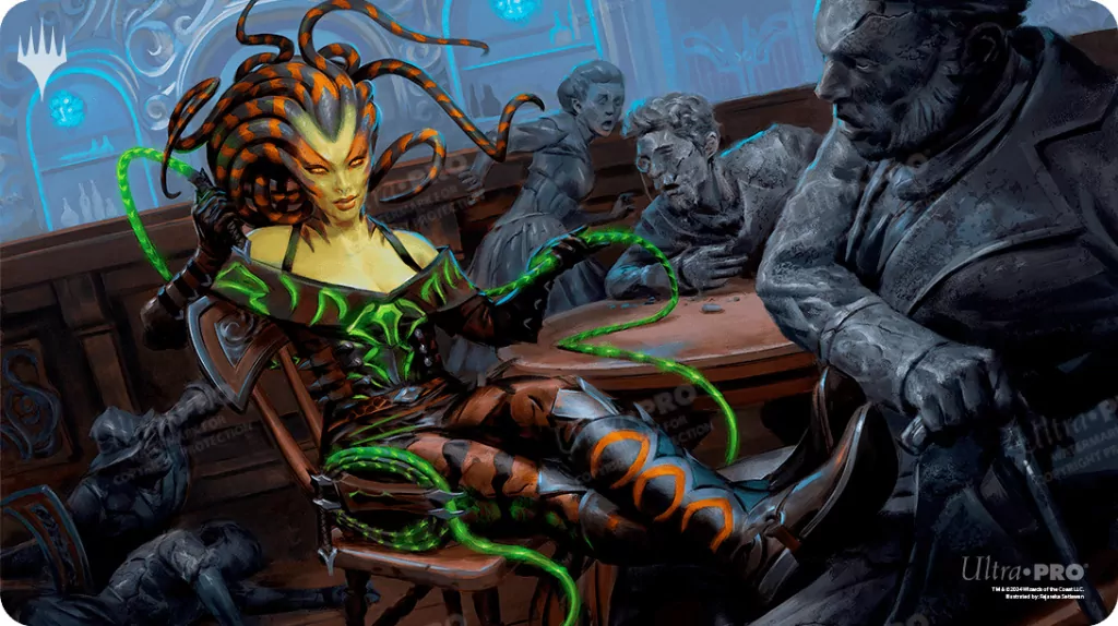 Ultra Pro: Magic the Gathering - Outlaws of Thunder Junction - Playmat - Vraska - tantis.pl