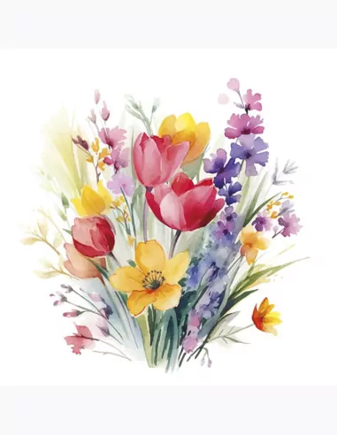 Serwetki DAISY Lunch SD 330x330 Wiosna 010001 - tantis.pl