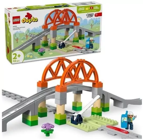 LEGO(R) DUPLO 10426 Most i tory kolejowe - tantis.pl