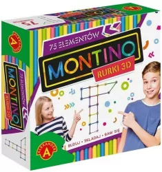 Montino. Rurki 3D. 75 elementów
