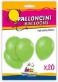 Balony jasnozielone 26cm - tantis.pl