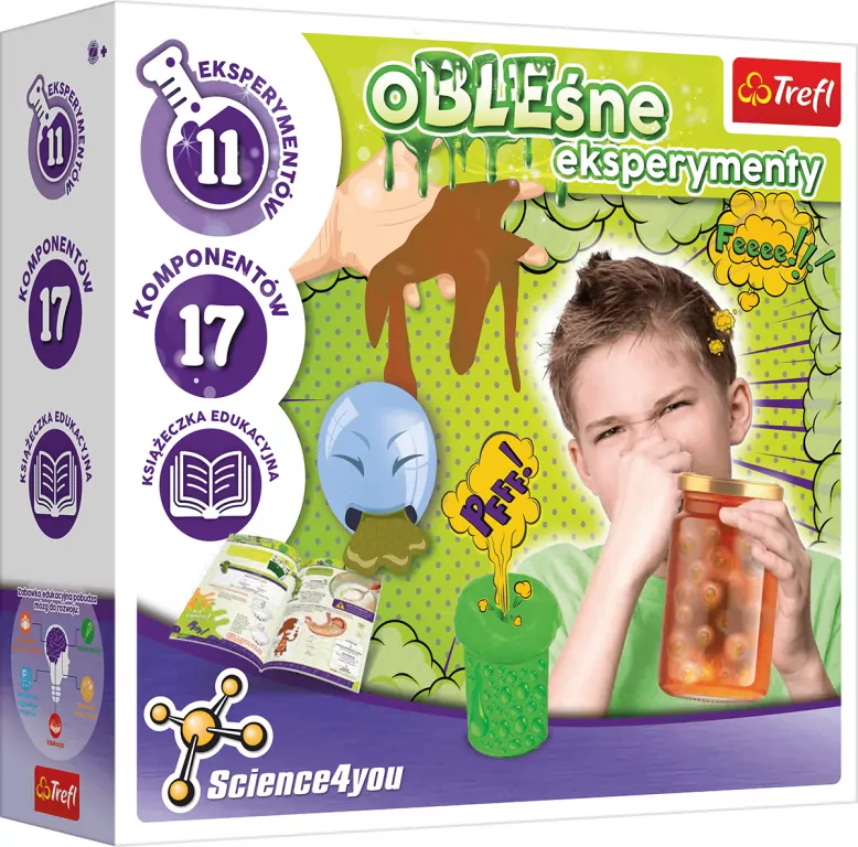 Obleśne eksperymenty. Nauka i zabawa. 61040 - tantis.pl