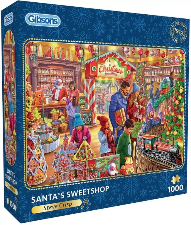 Puzzle 1000 Sklep ze słodyczami - tantis.pl