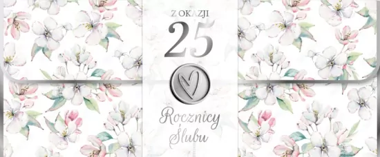 Karnet Rocznica Ślubu 25
