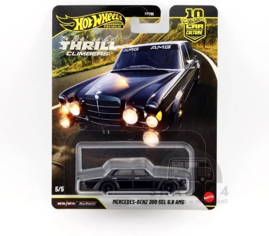 Hot Wheels Kultowe auta Mercedes-Benz - tantis.pl