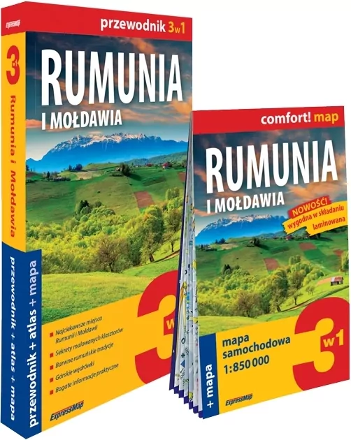 Rumunia i Mołdawia. Przewodnik 3w1 - tantis.pl
