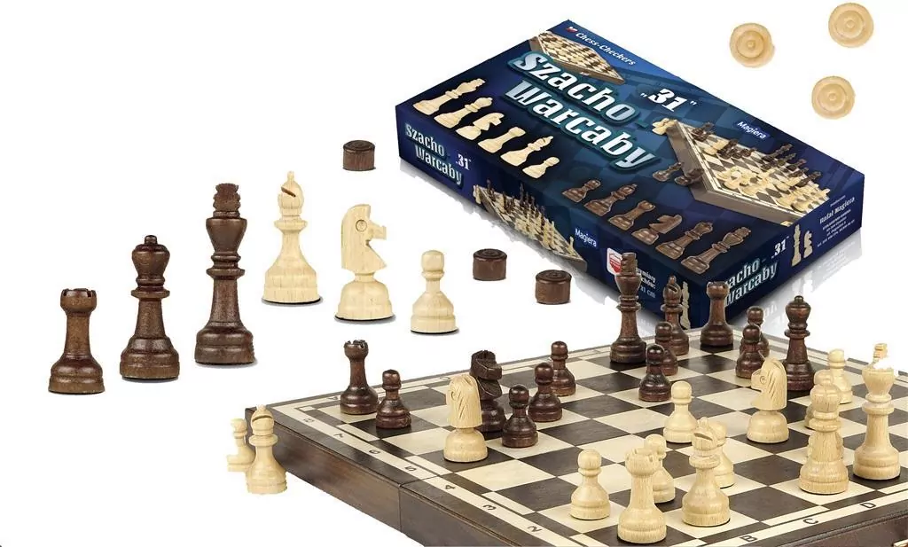 Magiera. Szacho-warcaby 31cm - tantis.pl