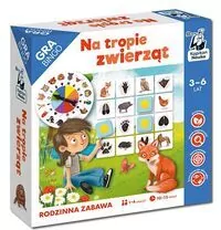 Kapitan Nauka. Na tropie zwierząt. Gra bingo - tantis.pl