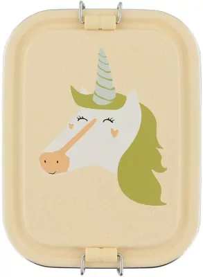 Lunch Box stalowy mały Jednorożec