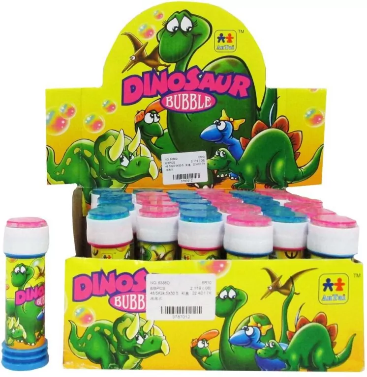 Bańki 55ml. Dinozaury labirynt - tantis.pl