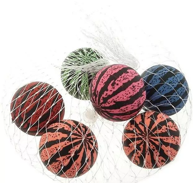 Piłki kauczukowe 3cm 6szt - tantis.pl