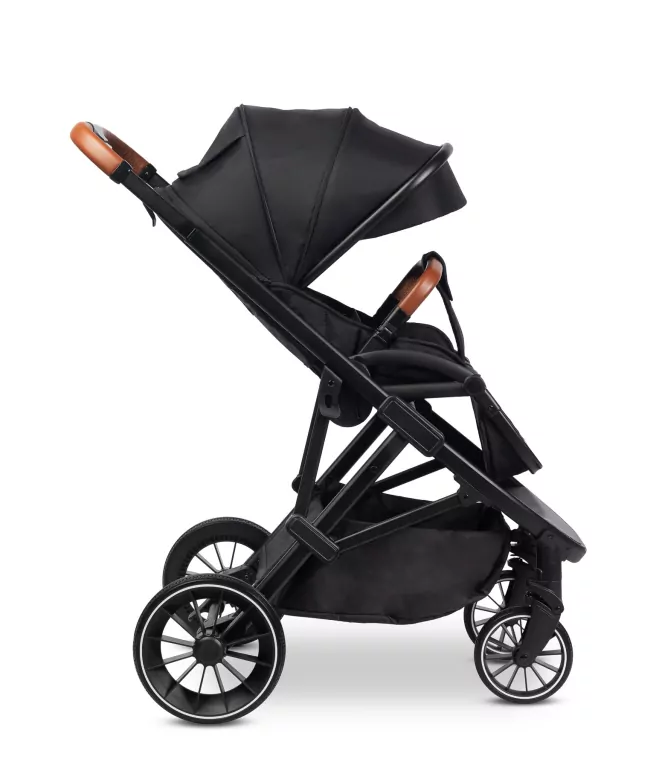 Caretero Ratio wózek spacerowy ciemny grafit - tantis.pl