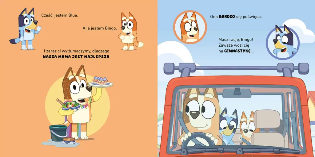 Bluey. Moja mama jest najlepsza - tantis.pl