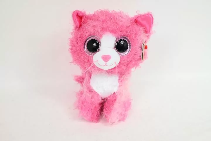 Beanie Boos Reagan. Różowy kot - tantis.pl