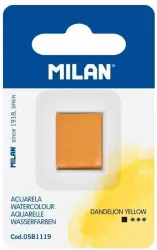Farba akwarelowa w kostce żółty mniszek MILAN