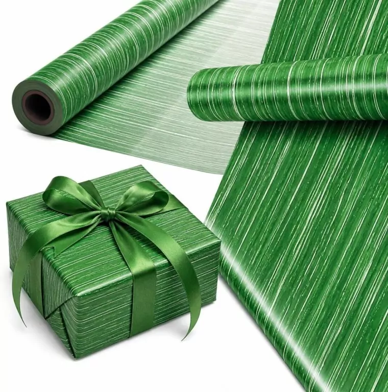 Papier ozdobny Intensywna Zieleń X-Strong 35cmx20m - tantis.pl