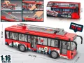 Autobus czerwony światło dźwięki 1:16 - tantis.pl