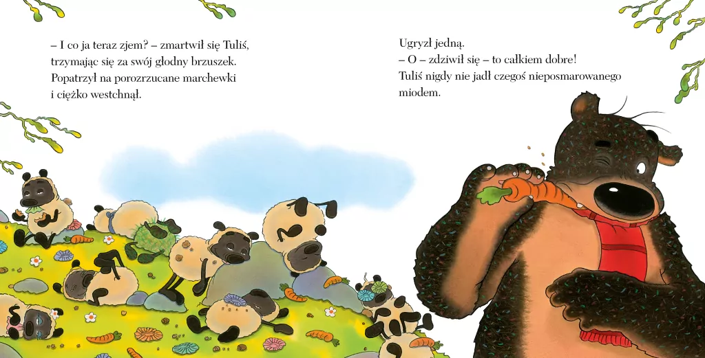 Miś Tuliś piecze ciasteczka - tantis.pl