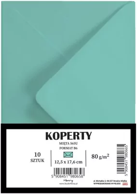 Koperty B6 miętowe