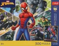 Puzzle 300 Marvel - Uktyty Bohater + plakat TREFL - tantis.pl