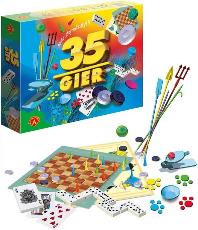 35 gier. Gry dla całej rodziny - tantis.pl
