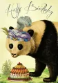 Karnet B6 z kopertą Urodziny Panda - tantis.pl