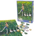 Puzzle dziewczyna z gąskami 500 elementów - tantis.pl