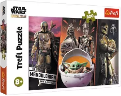 Puzzle 300. Star Wars. Mandalorian. Tajemniczy Baby Yoda. 23002