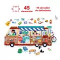 CzuCzu. Kamper. Moto Puzzle. 3+, 4+ - tantis.pl