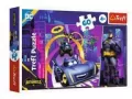 Puzzle 60 Batman i jego pojazdy TREFL - tantis.pl